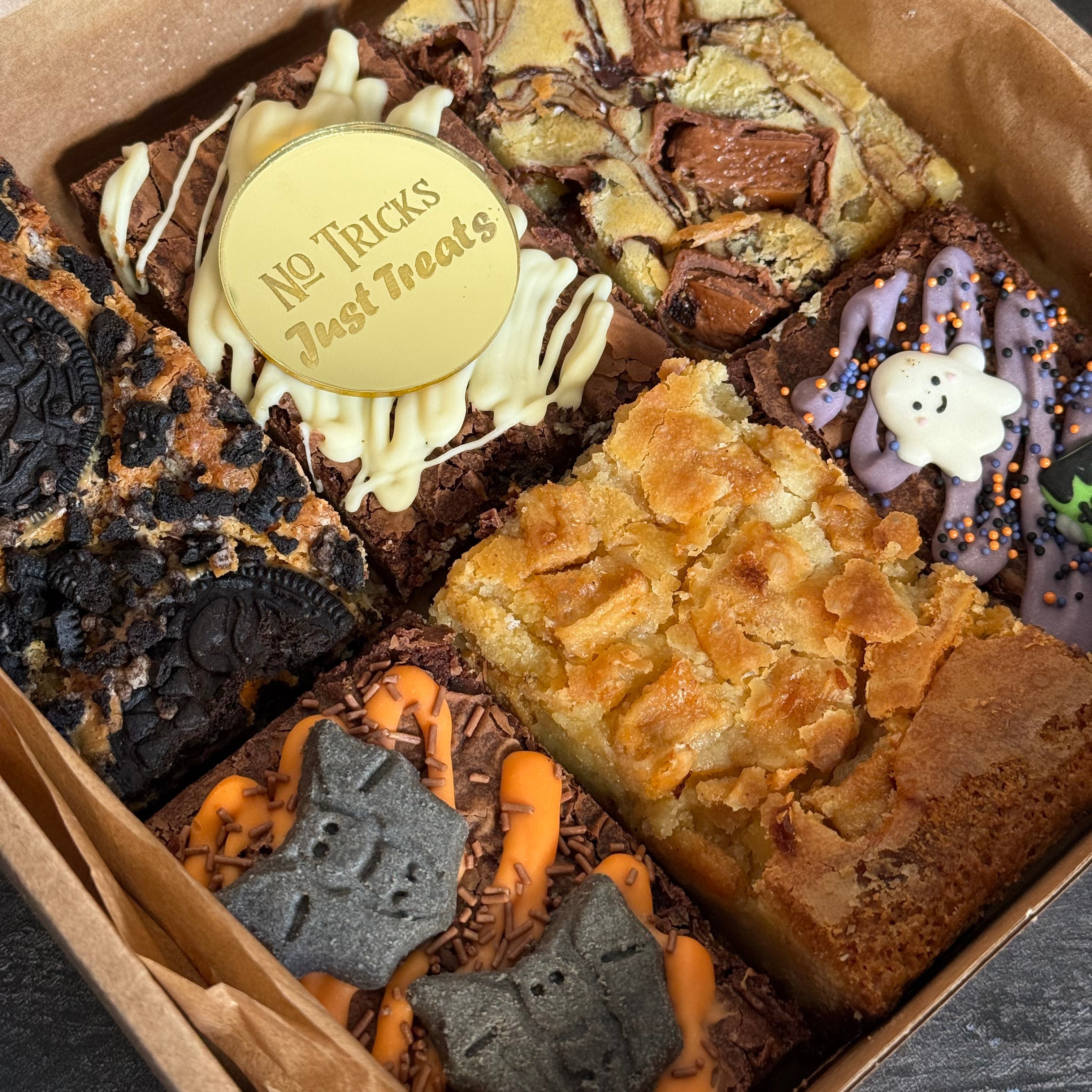 No Tricks, Just Treats Halloween Box