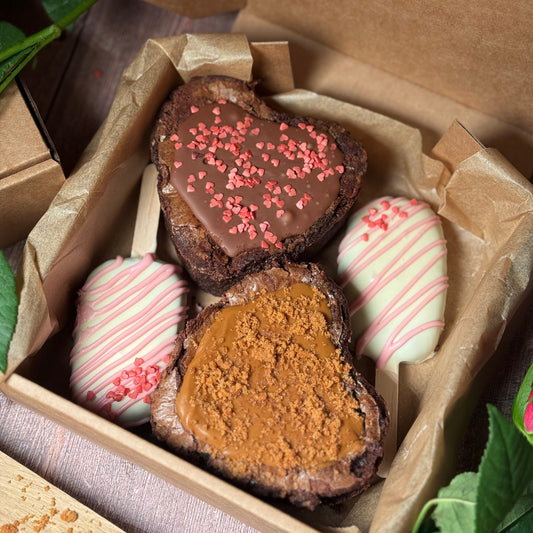 Valentine’s Brownie Heart Box 💖